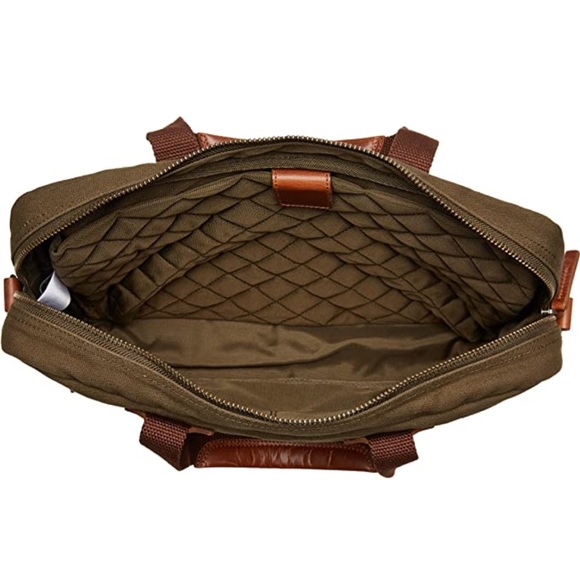 NWT Timberland nantasket canvas briefcase - Picture 5 of 9